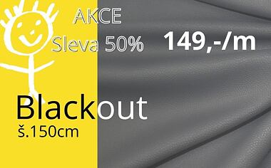 AKCE na black-out závěs