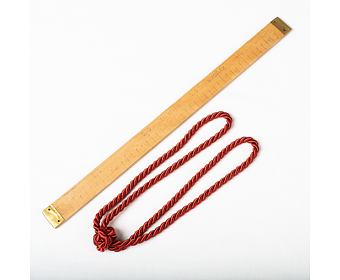 Úvaz červený lesklý
