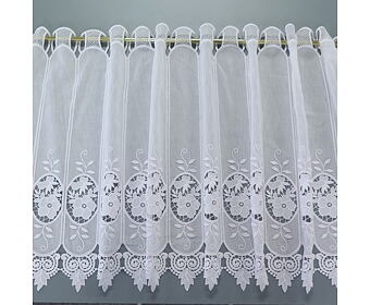 Vitrážka krajka kytička