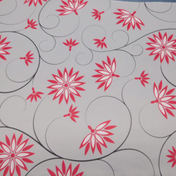 Black-out šedo-červený