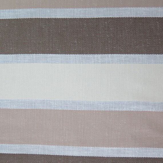 S629 hnědé pruhy tkané