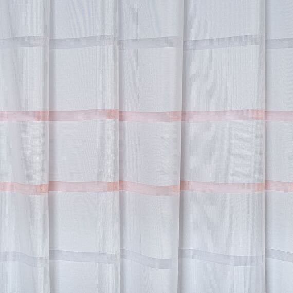 Závěs bílo-růžový