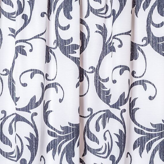 Černobílý závěs