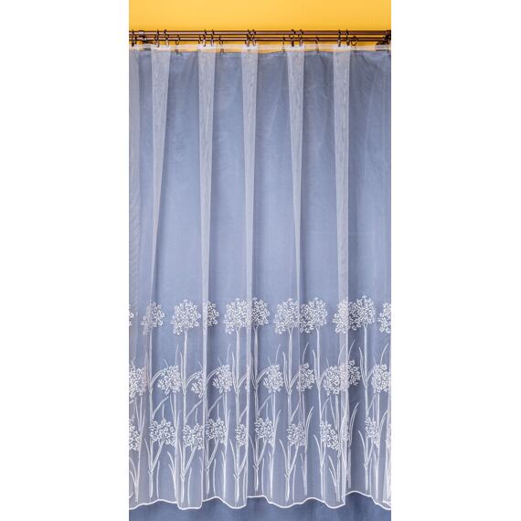 Organza s květy