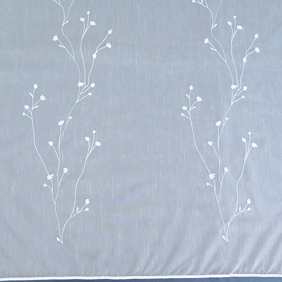 Voál vyšívané větvičky L.