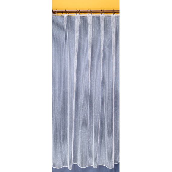 Žakár bílá síť v. 260cm