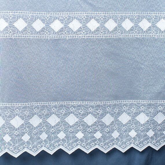 Záclona s  bordurou