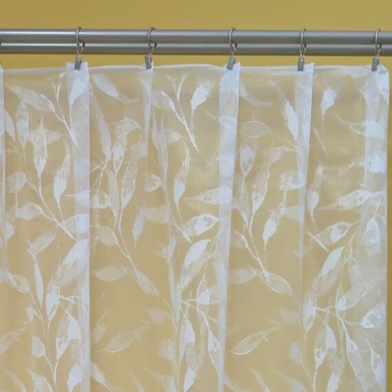 Žakár listy s bordurou