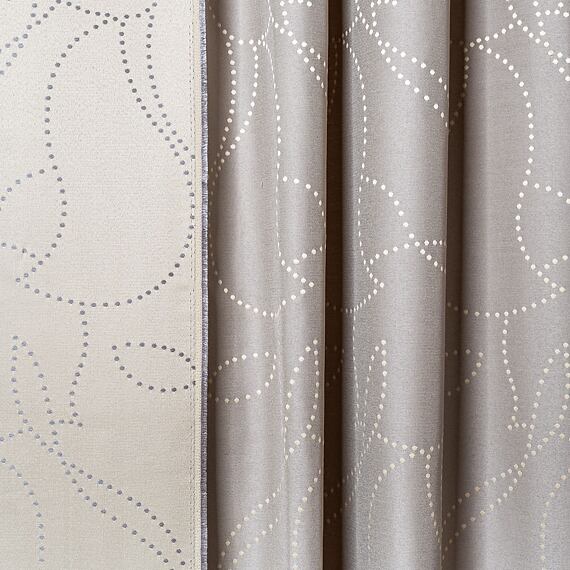 Závěs béžov-šedý