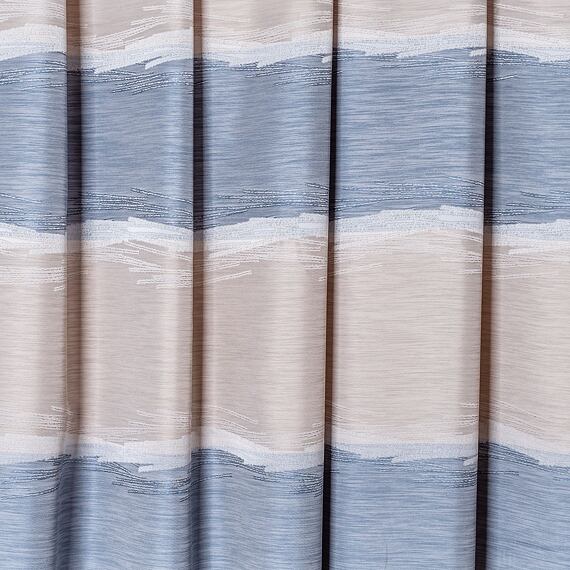 Šedo-modrý závěs