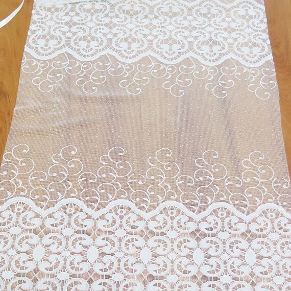 Žakár imitace krajky