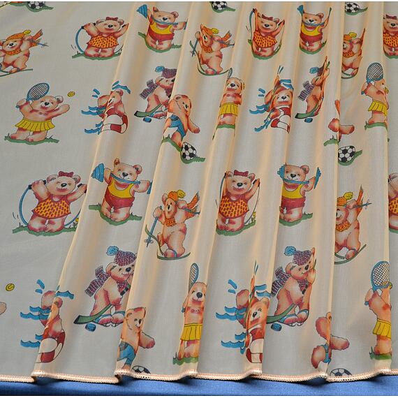 Voál žlutý s medvídky