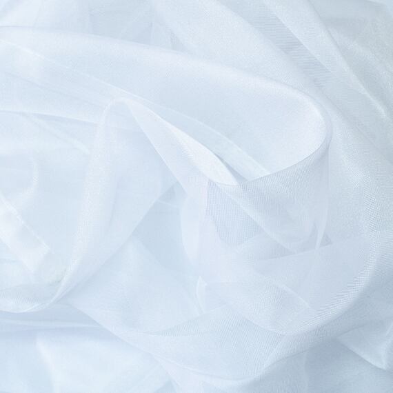 Voál 14, bílá organza