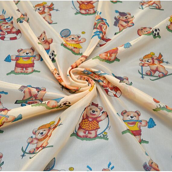 Voál žlutý s medvídky