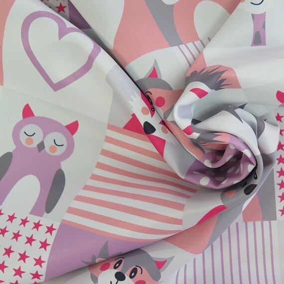 Black- out dětský fialkový