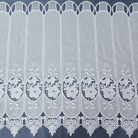 Vitrážka krajka kytička