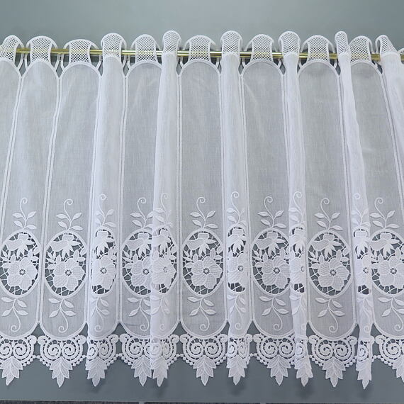 Vitrážka krajka kytička