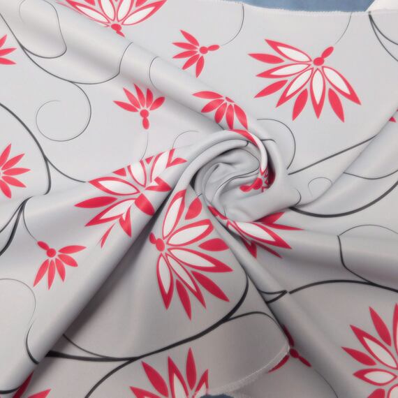 Black-out šedo-červený