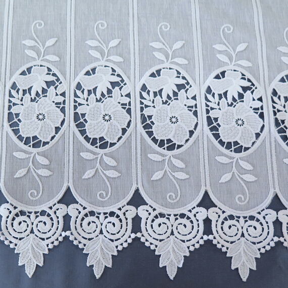 Vitrážka krajka kytička